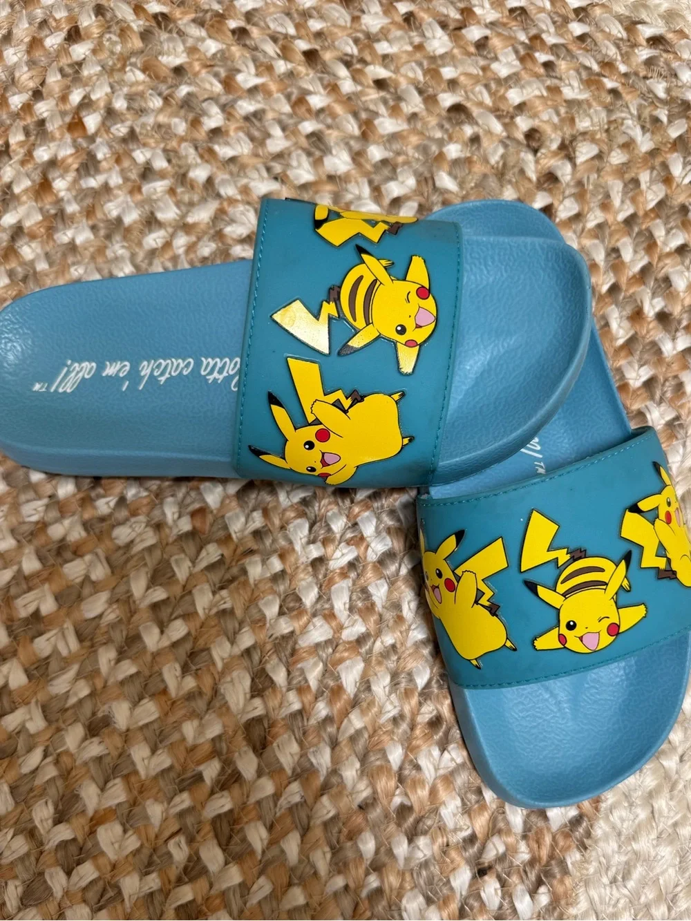 H&M Pokémon Pikachu Slides Sandals